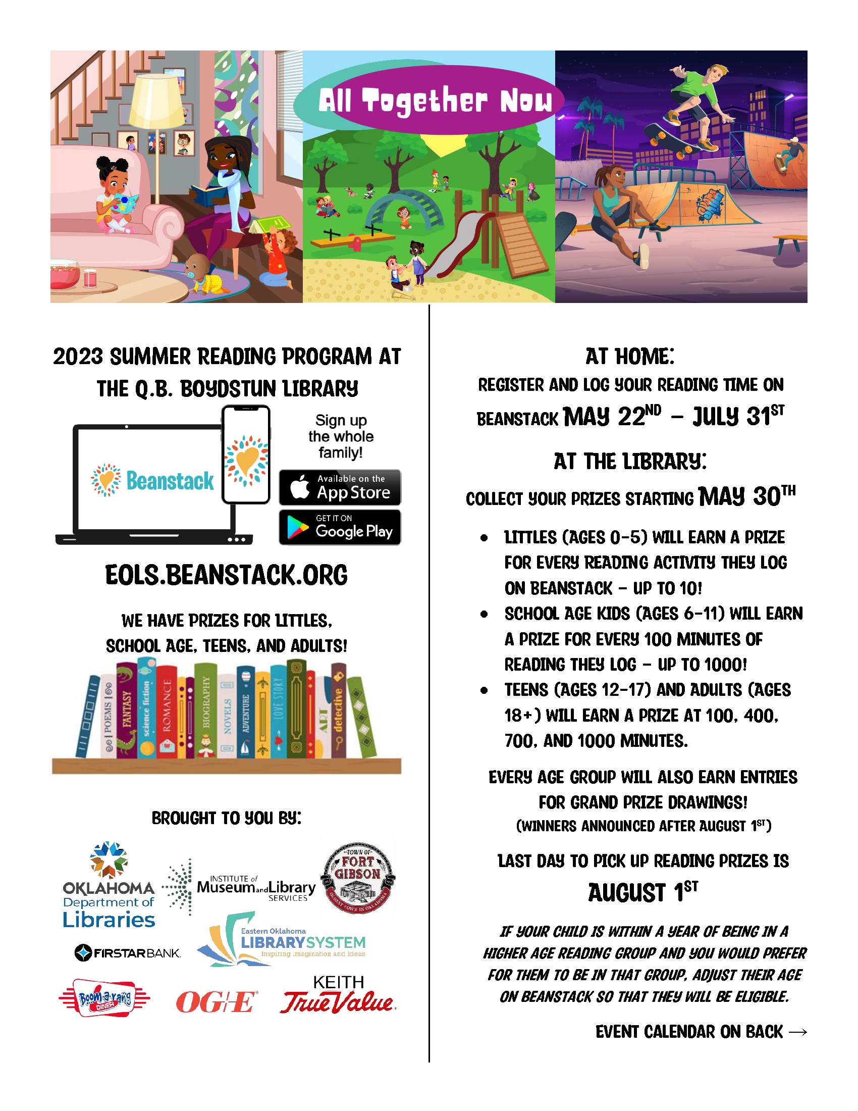 Q.B. Boydstun Library Fort Gibson