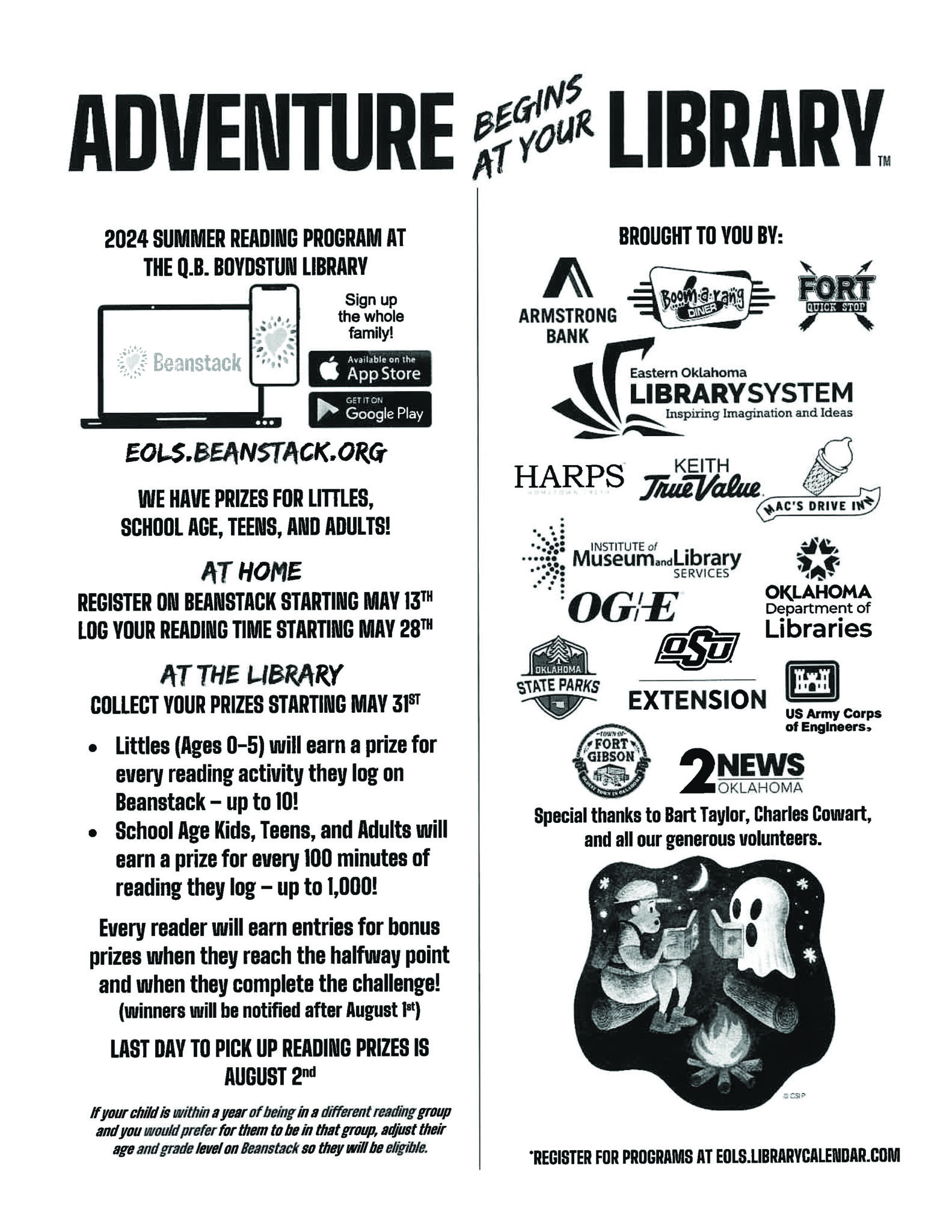 Q.B. Boydstun Library Fort Gibson