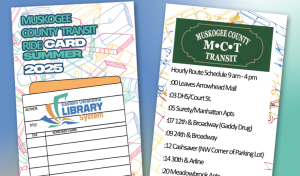 Muskogee County Transit offering sponsored rides to Muskogee Public Library, July 1-August 31